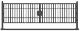 Greatbear 20' Farm Metal Driveway Gate TM18